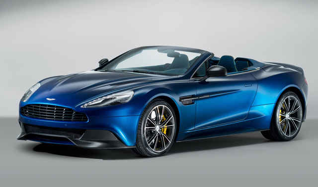 阿斯頓?馬丁頂級(jí)敞篷GT跑車(chē)Vanquish Volante