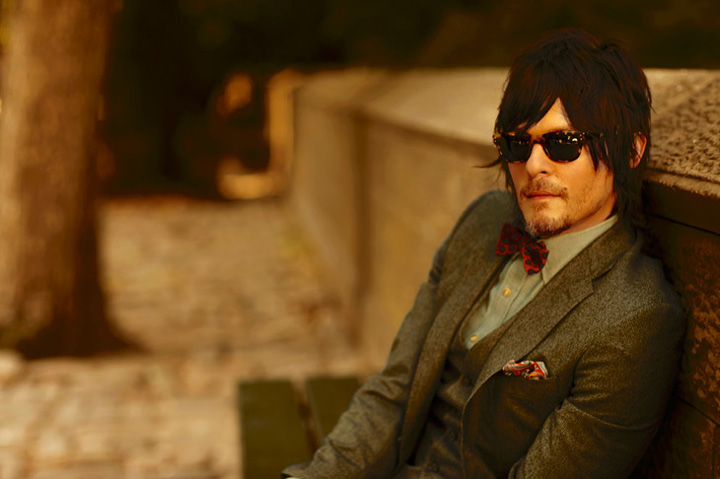 Norman Reedus《GQ》日本版2014年1月號(hào)