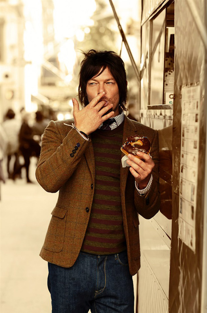 Norman Reedus《GQ》日本版2014年1月號(hào)