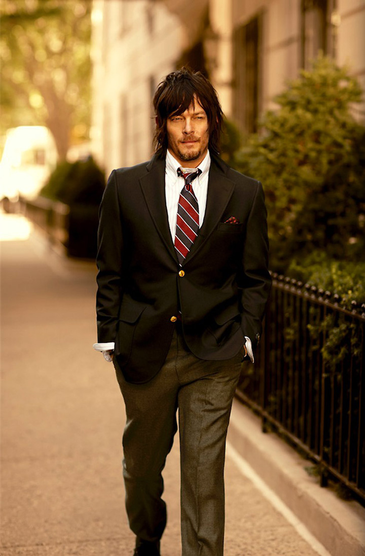 Norman Reedus《GQ》日本版2014年1月號