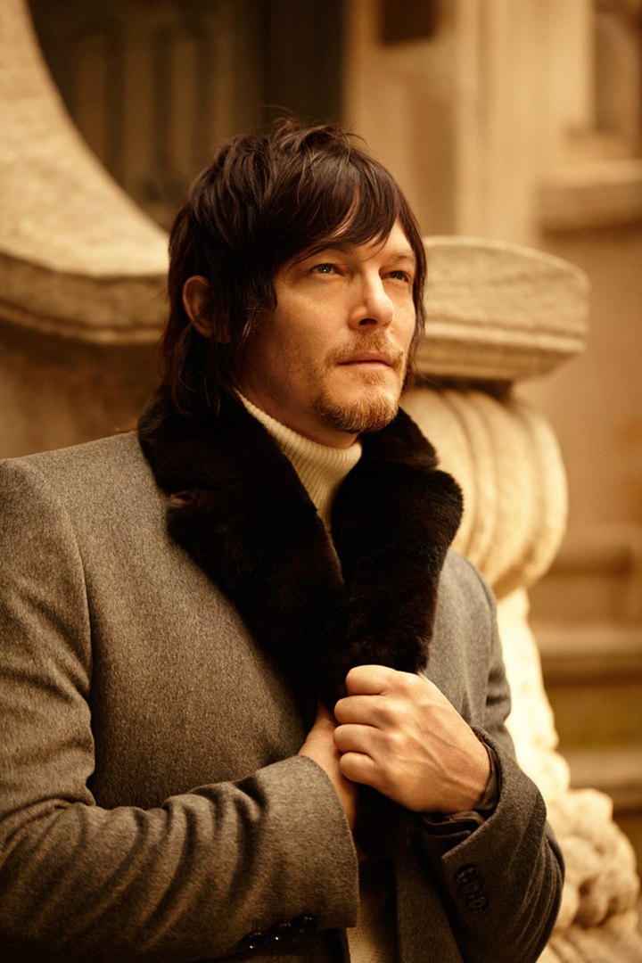 Norman Reedus《GQ》日本版2014年1月號