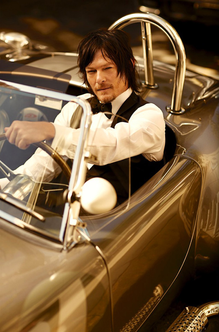 Norman Reedus《GQ》日本版2014年1月號