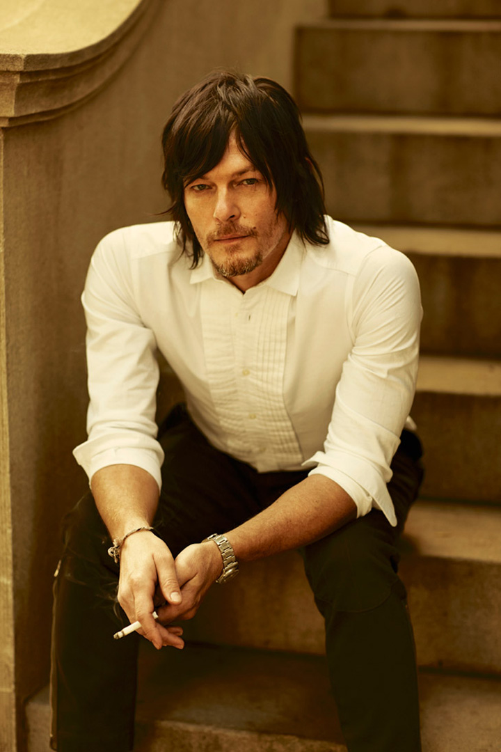 Norman Reedus《GQ》日本版2014年1月號