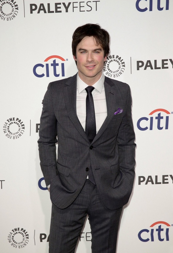 Ian Somerhalder 身著Z Zegna出席電視節(jié)