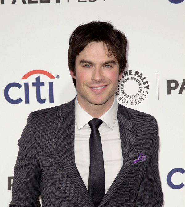 Ian Somerhalder 身著Z Zegna出席電視節(jié)