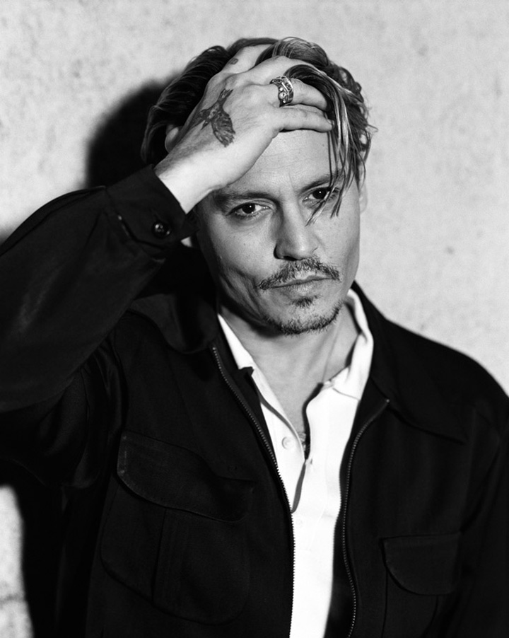 Johnny Depp《Interview》雜志2014年4月號