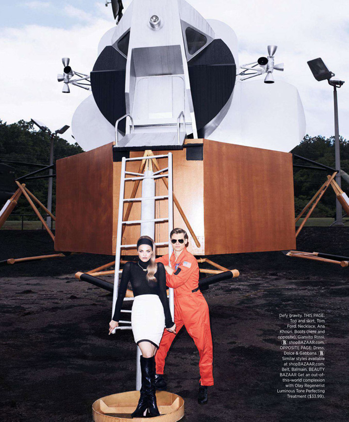 Anna Jagodzinska《Harper’s Bazaar》美國(guó)版2014年8月號(hào)