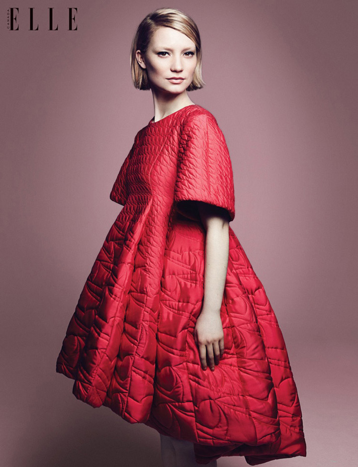 Mia Wasikowska《Elle》加拿大版2014年9月號