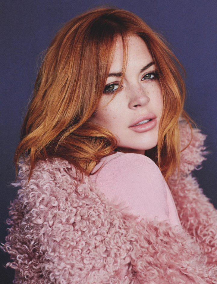 Lindsay Lohan《Wonderland》2014年10月號