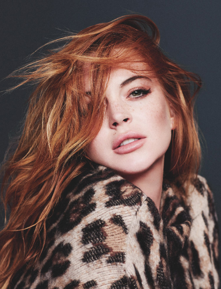 Lindsay Lohan《Wonderland》2014年10月號(hào)