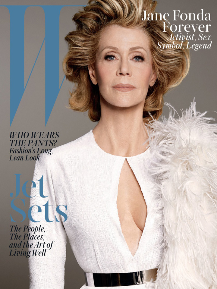 Jane Fonda《W》雜志2015年6/7月號