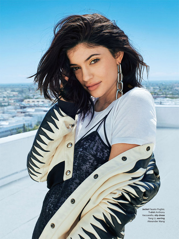 Kylie Jenner《Glamour》英國(guó)版2016年6月號(hào)