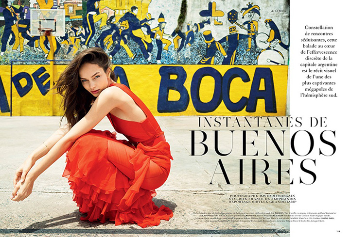 Luma Grothe《Air France Madame》2016年2月號