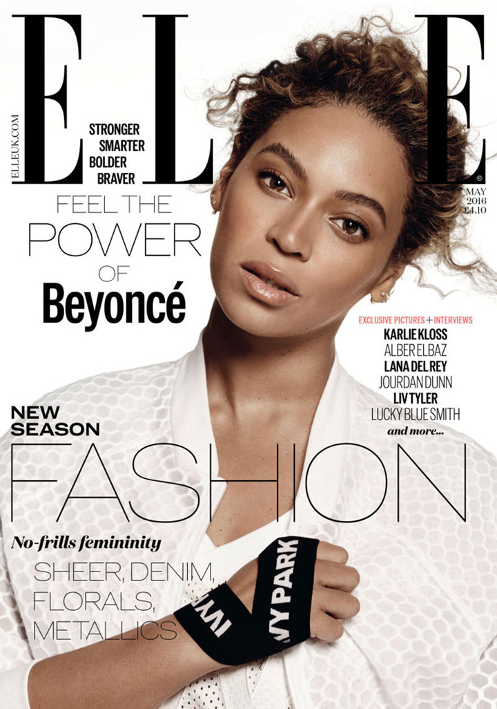 Beyonce《Elle》美國版2016年5月號