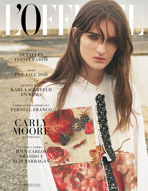 Carly Moore《L'Officiel》墨西哥版2016年7-8月號