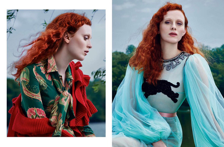 Karen Elson《Harper's Bazaar》俄羅斯版2016年8月號