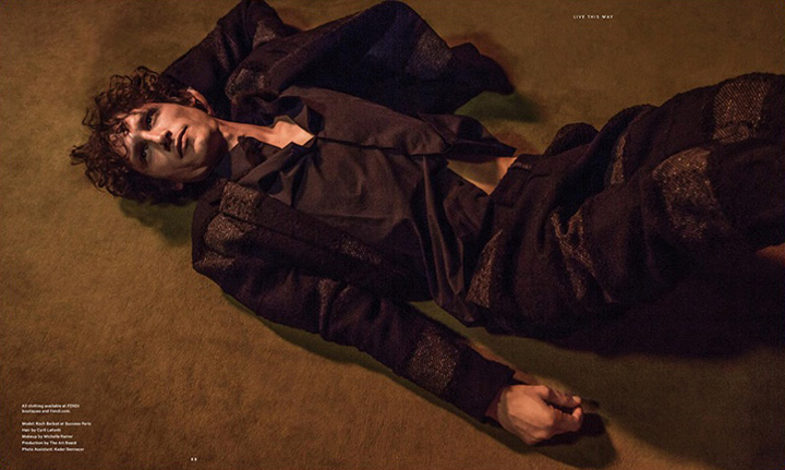 Roch Barbot《Essential Homme》雜志2016年8/9月號(hào)