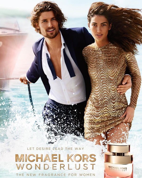 Lily Aldridge 代言Michael Kors香水廣告