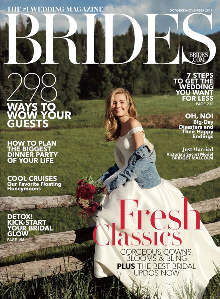 Bridget Malcolm《Brides》雜志2016年10-11月號(hào)