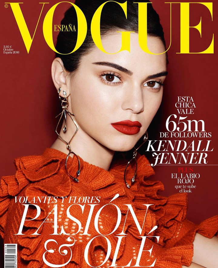 Kendall Jenner《Vogue》西班牙版2016年10月號(hào)