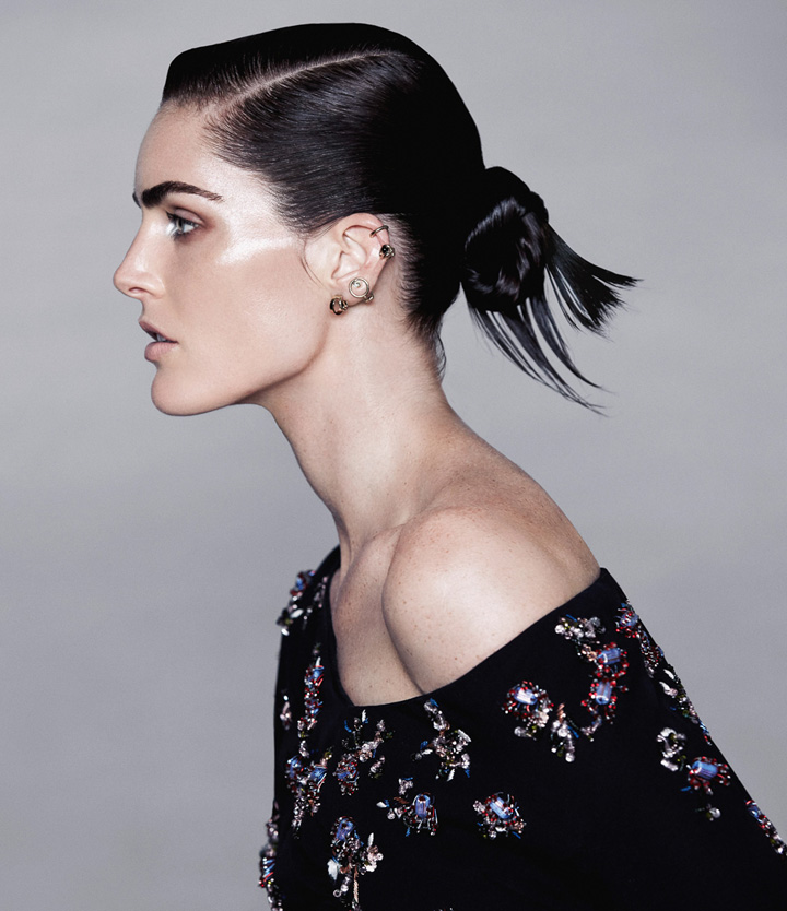 Hilary Rhoda《Harper’s Bazaar》哈薩克版2016年12月號(hào)