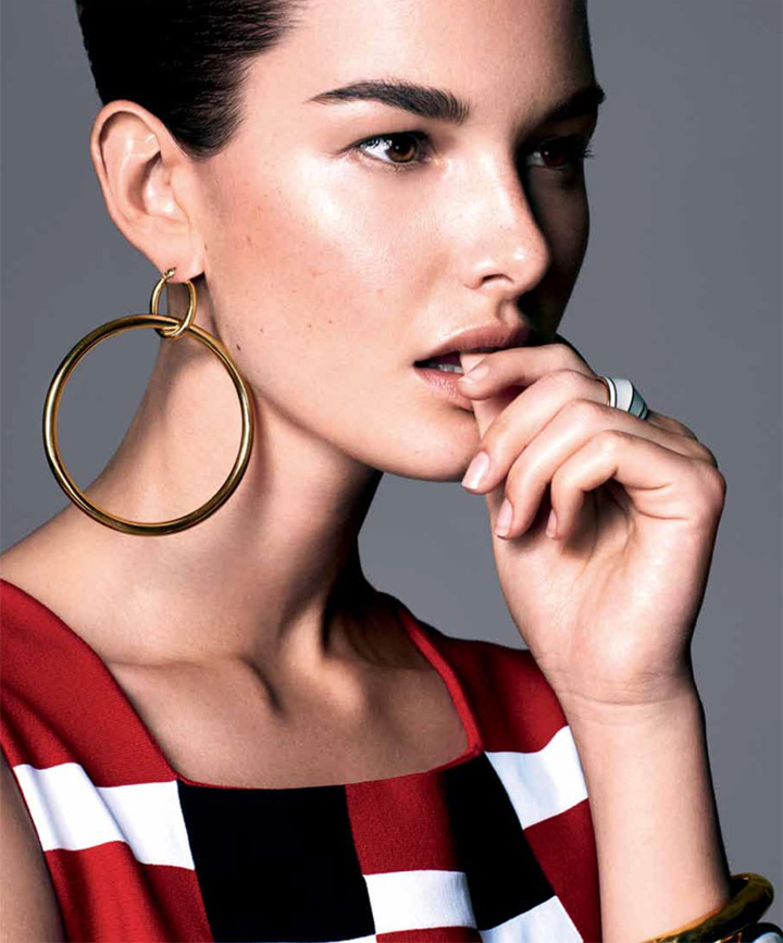 Ophelie Guillermand《Harper’s Bazaar》塞爾維亞版2017年4月號