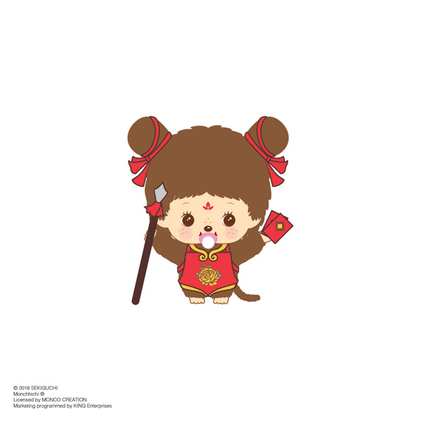 萌趣趣「Monchhichi」猴年72變! 金猴獻桃賀新春