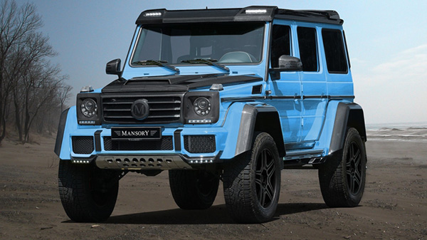 Mansory 全新奔馳G500 4x42 碳纖改裝版