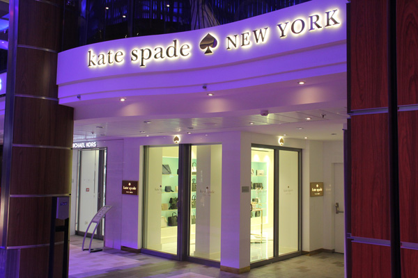 kate spade new york 入駐“皇家贊禮號(hào)”游輪