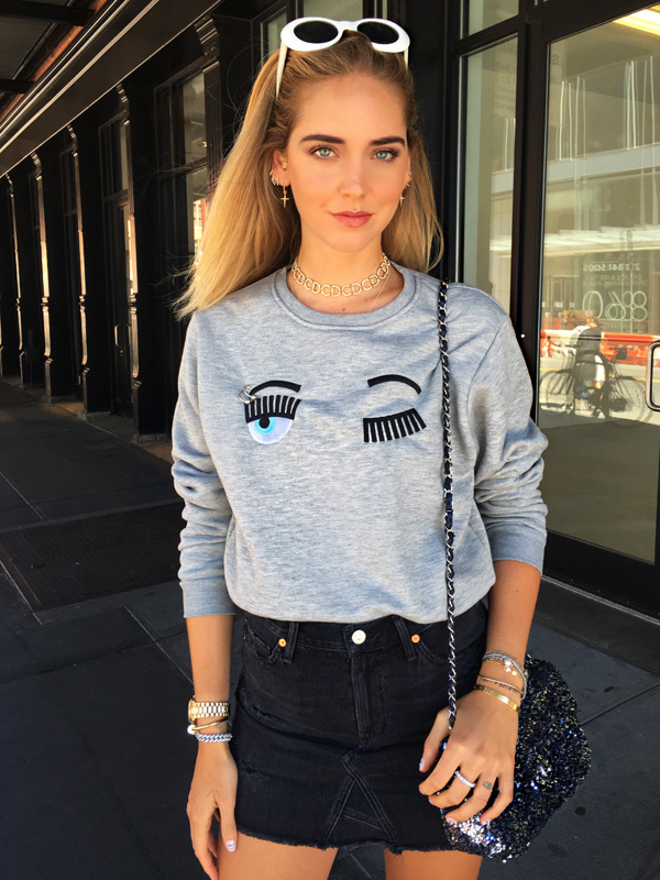 Chiara Ferragni 甜美酷女孩的時髦法則