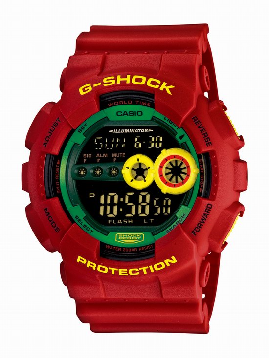 G-SHOCK推出全新系列表款Rastafarian Pack，極具牙買加民族風(fēng)格特色