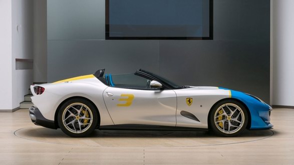 世界唯一：法拉利私人定制版敞篷跑車Ferrari SP3JC亮相！