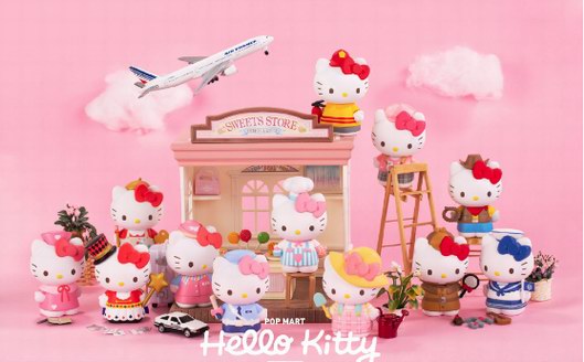 Hello Kitty45年周年系列發(fā)售 泡泡瑪特邀你再續(xù)青春