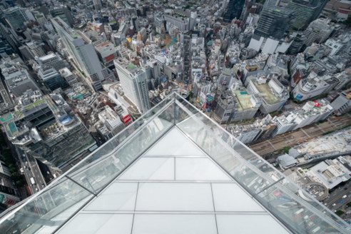 東京澀谷之巔的眺望設(shè)施“SHIBUYA SKY”揭幕