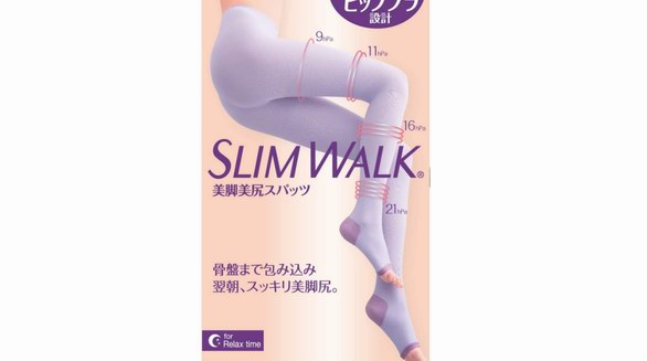 久坐造成的腿部疲勞？SLIM WALK美腿襪睡覺也能消腫