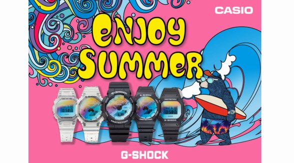 炫彩來襲，敢玩敢潮！G-SHOCK 夏日炫色系列炫動夏日