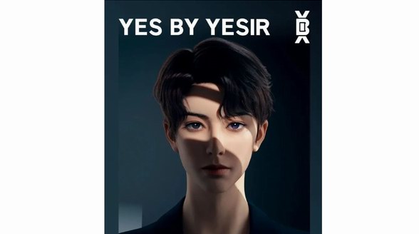 YES BY YESIR（葉謙）攜手MOS超寫實(shí)虛擬人“川CHUAN”帶來時(shí)裝首秀