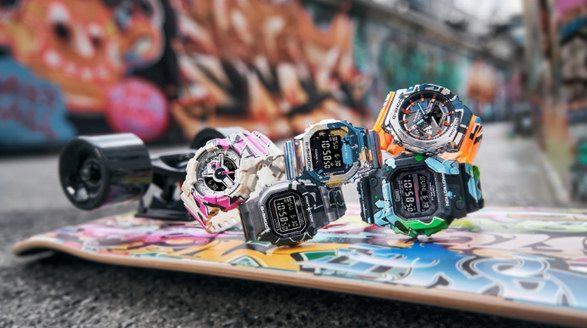 街頭潮力飆升！G-SHOCK STREET SPIRIT系列以涂鴉燃動街頭