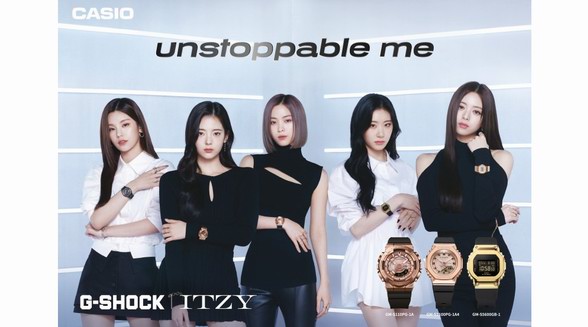 卡西歐宣布 ITZY 成為 G-SHOCK 全球品牌代言人 與韓國五人女子偶像組合促成新合作關系