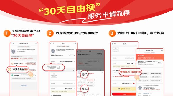 京東上線鞋服“30天自由換”服務(wù) 7天無(wú)理由換升級(jí)為30天無(wú)理由換