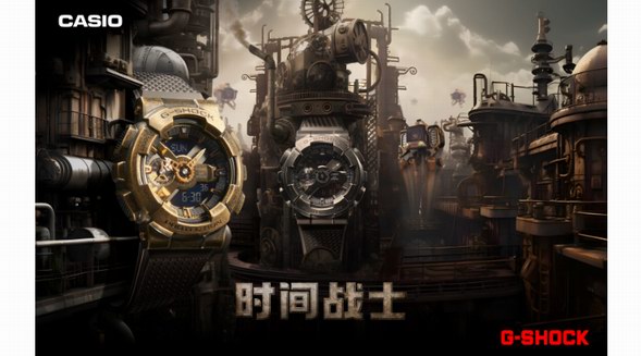 蒸汽朋克，機(jī)甲覺(jué)醒！G-SHOCK全新「時(shí)間戰(zhàn)士」邀你韌意穿越