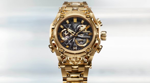 G-SHOCK打造18K黃金孤品腕表G-D001，開啟堅韌新篇章