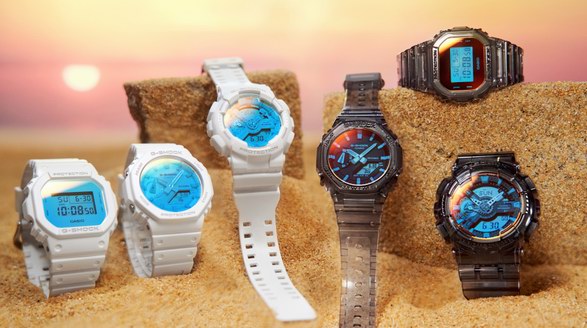 探索色彩之旅！G-SHOCK「Beach Time Lapse」系列帶你潮酷一夏