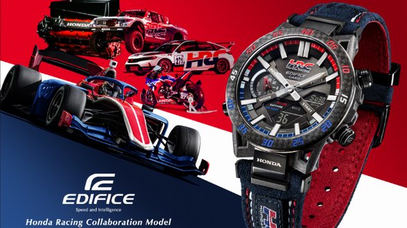 腕上的速度與激情！CASIO EDIFICE | HONDA HRC全新聯(lián)名發(fā)布！