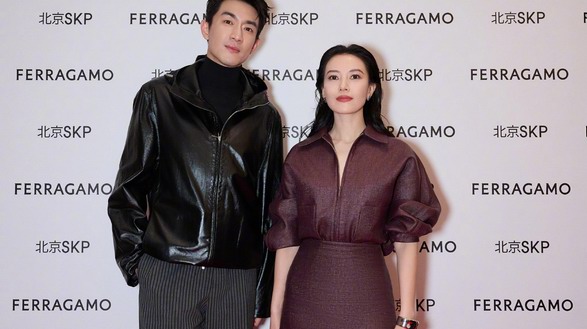 FERRAGAMO北京SKP全新概念男士精品店開幕，高圓圓、林更新出席 