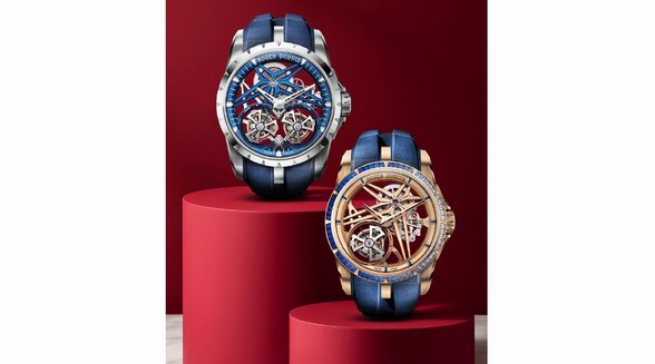 愛在時刻芯動 羅杰杜彼RogerDubuis王者系列陀飛輪腕表