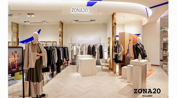 ZONA20 MILANO進駐上海老佛爺百貨，揭幕中國首店