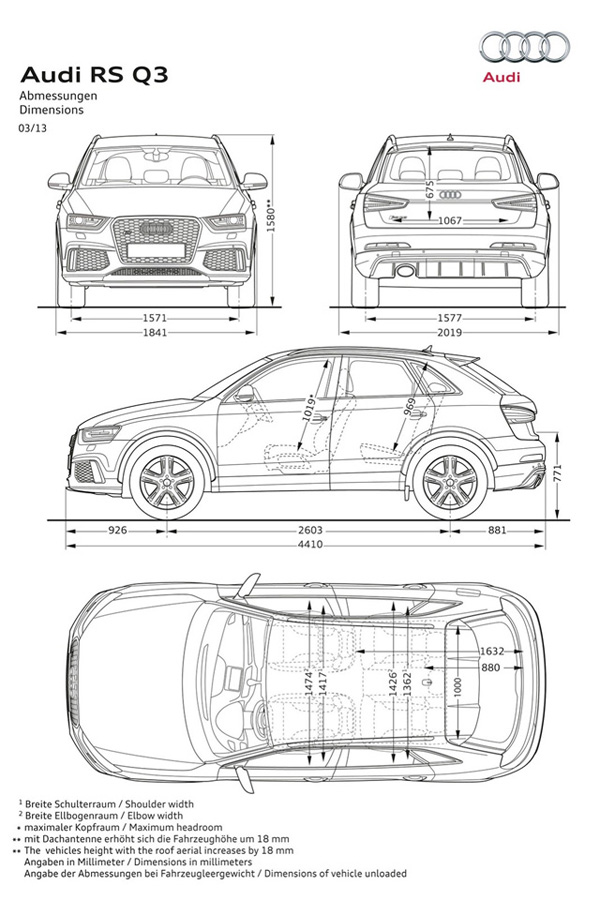 Audi（奧迪）公布RS Q3 原廠圖片和數(shù)據(jù)